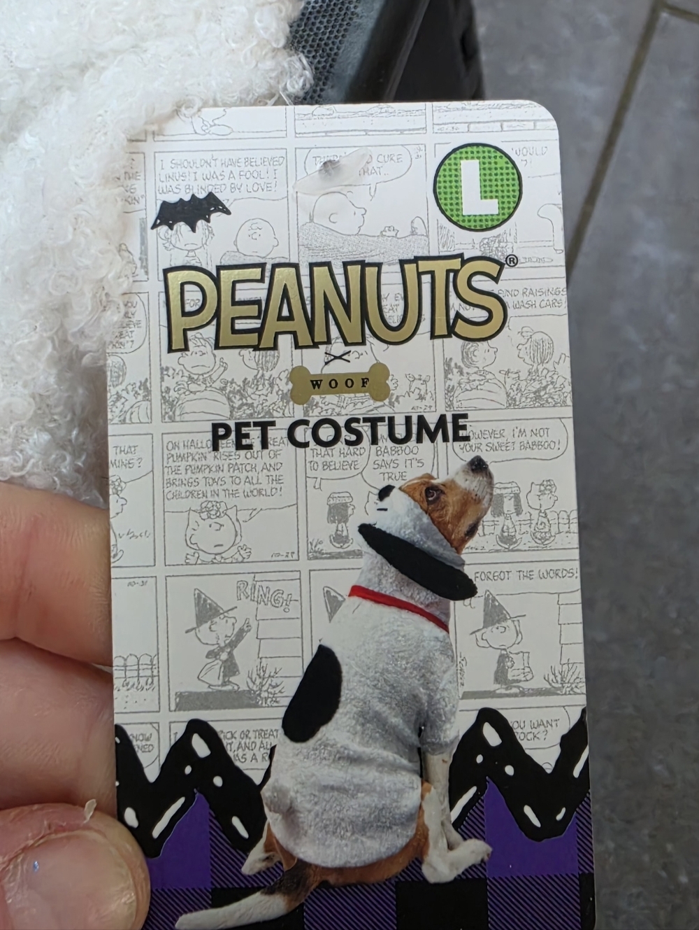 Adorable Snoopy Pet Costume For Dogs